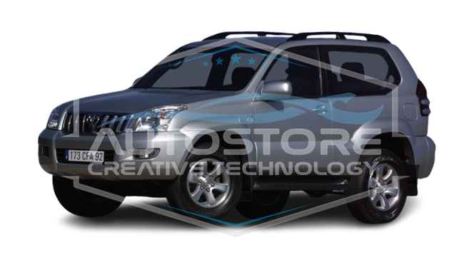 TOYOTA LAND CRUISER-2DOORS SUV-(PRADO) 2004-2009